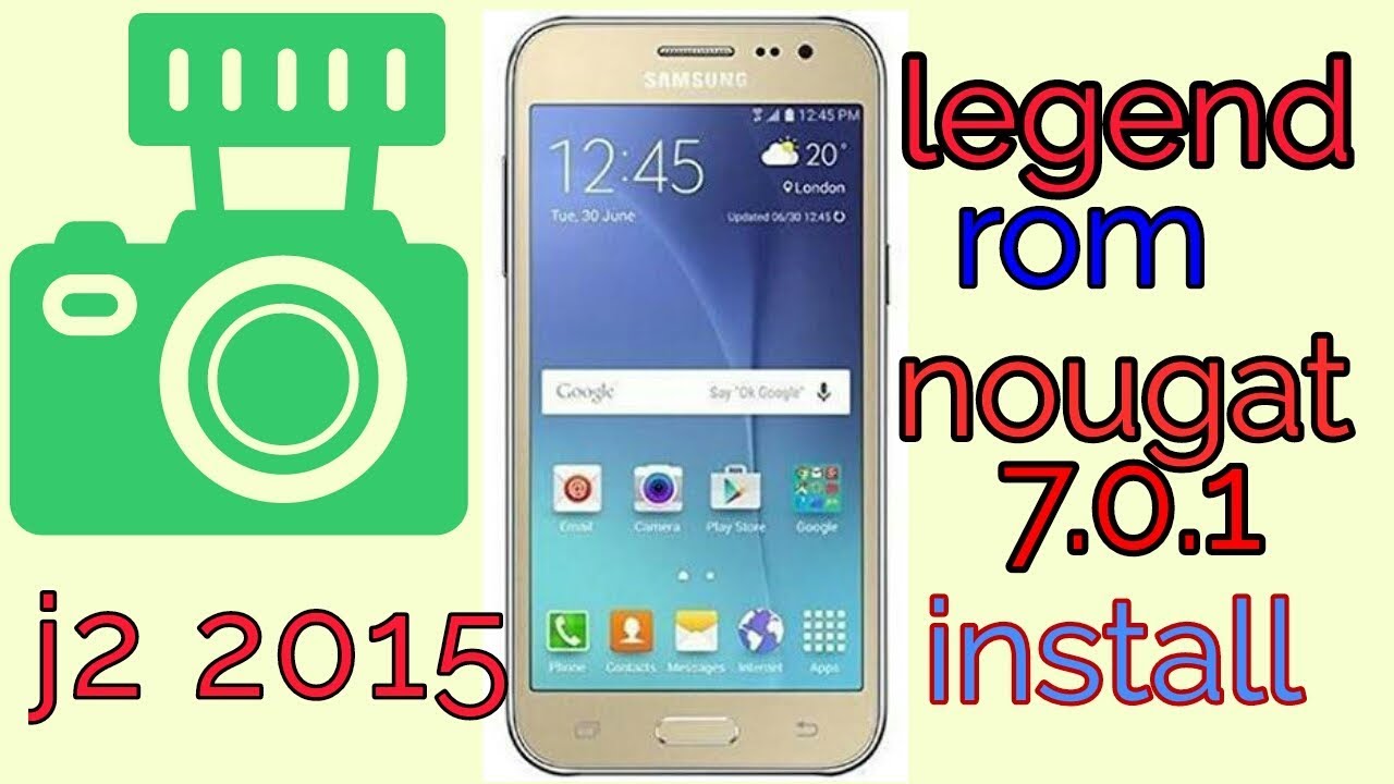 Samsung J2 15 Custom Nougat Rom 7 0 1 J2 Legend Rom By Game2rock Youtube