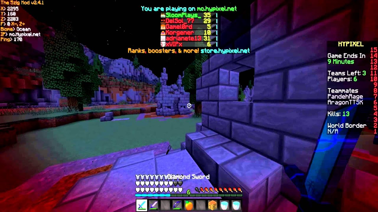 Hypixel UHC Clips #6 3v1v3 Intense