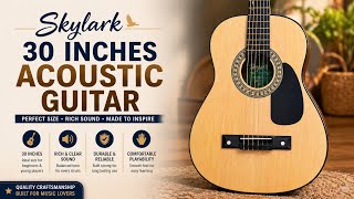 Skylark acoustic guitar | Skylark guitar acoustic - YouTube