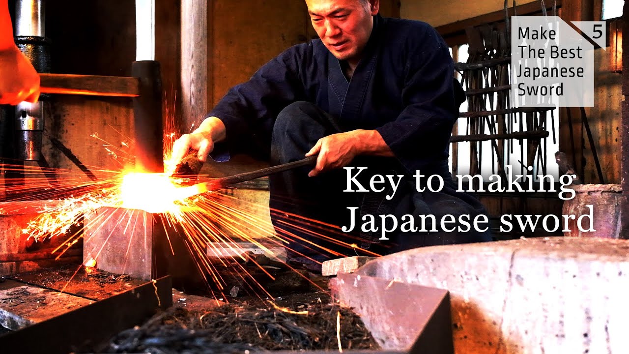 The best Japanese sword⑤ ～making process～ 《日本刀ができるまで 