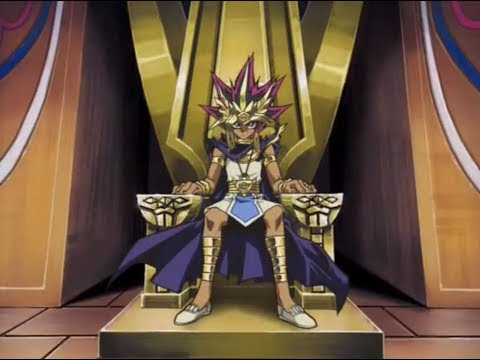 Yu-Gi-Oh Atem (Faraó) jogando o Dragão Alado de Rá  Doovi