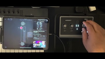 Using loopback in the Audient ID14 MKii on ipad to sample from anything on iOS