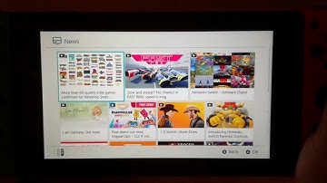 Nintendo Switch: A Quick Look At The Switch User Interface ( System Software )
