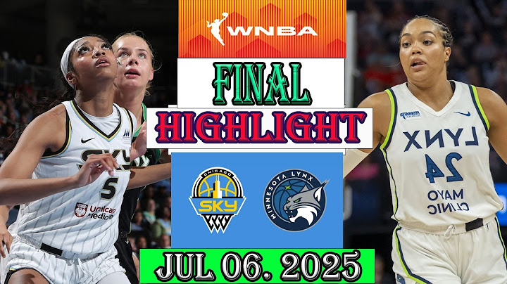 Chicago Sky vs Minnesota Lynx FINAL Qtr Highlights [Jul 06, 2O25]| Women's Basketball 2025nam