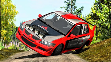 Rally Crashes & Fails #2 - BeamNG.Drive