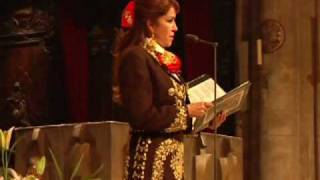 guadalupe pineda en notre dame paris 12 diciembre 2009 ave maria