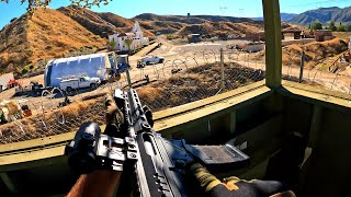 Insurgents Attacked My FOB | Intense Military Simulation Airsoft Gameplay