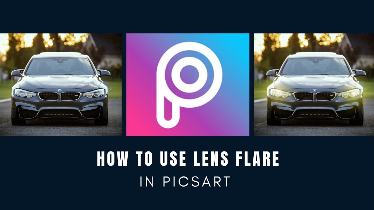 How To Use Lens Flare In Picsart Picsart Lens Picsart Photo