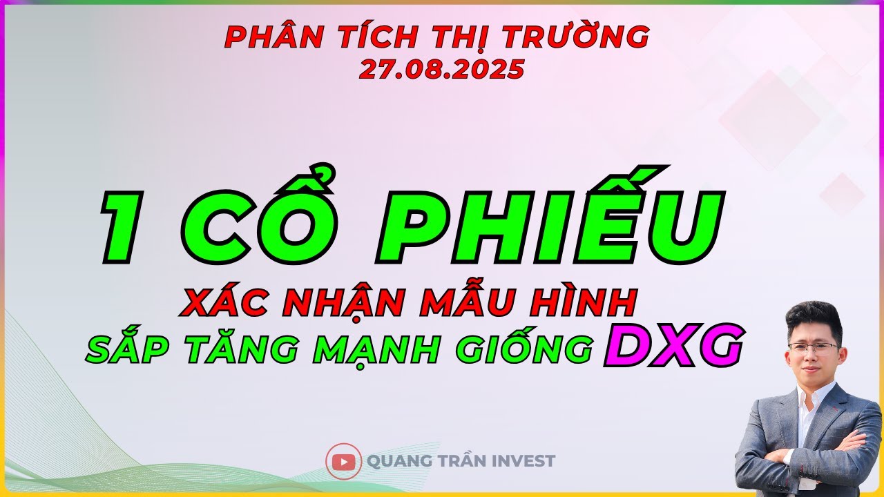 ✂️ 1 Cổ phiếu xác nhận mẫu hình gãy nền rũ sắp bứt phá tăng mạnh 30%