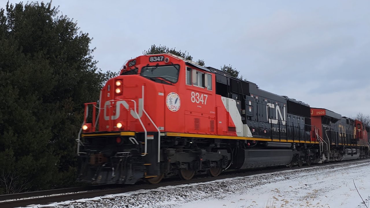 Canadian National  -  Westbound Stack Train 