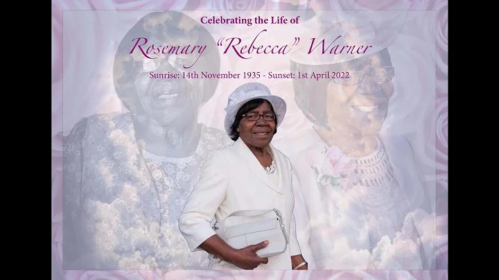 Home Going Service - Rosemary "Rebecca" Warner