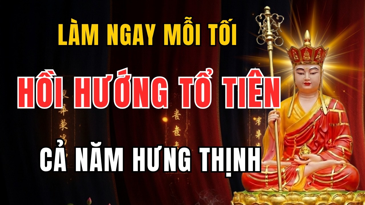 Phật Dạy: Cha Mẹ Hồi Hướng Câu Này Mỗi Tối – Con Cháu Ngoan Hiền, Cả Năm Bính Ngọ Hanh Thông