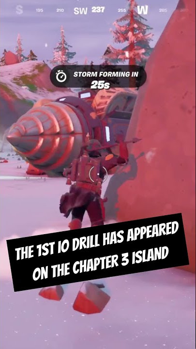 THE 1ST IO DRILL IS ON THE CHAPTER 3 MAP 🤯 #shorts