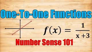 One-To-One Functions - Number Sense 101