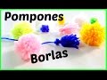 Pompones y borlas paso a paso fácil |♥L.C.M ♥