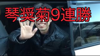 琴奨菊9連勝