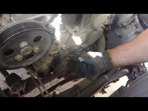 Jeep Wrangler JK 2.8 CRD Timing Belt and Serpentine Belt replacement