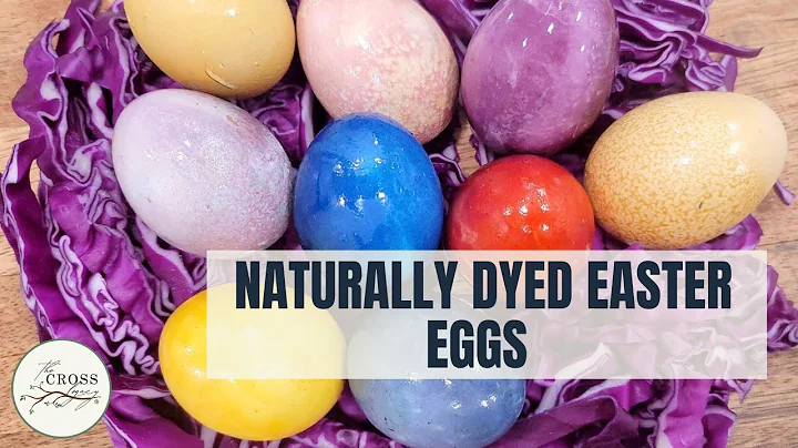 How to Dye Easter Eggs Naturally! | Dye-Free Colors! 🐰🥚