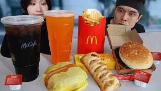 McDonald's LARGEST Meal Combo Ever!! (ft. Girlfriend)