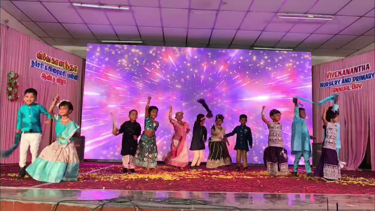 Kids Dance Performance|Vivekanantha Nursery and Primary School|Annual Day 2025-2026.