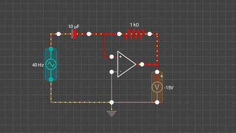 differentiator op-amp circuit simulation #differentiator #analog #operationalamplifier #opamp