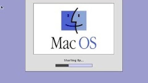 Mac OS 8 Startup (Powerpoint Edition) (Updated)