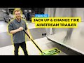 How To Properly Jack Up Your Airstream Trailer and Change A Tire!