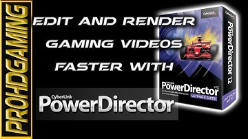 How to edit and render gaming videos (In 720/1080p)  with Powerdirector 11 - Detailed Tutorial
