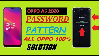 Oppo A5 2020 CPH1933 | Pattern/Password Hard Reset 100% Working