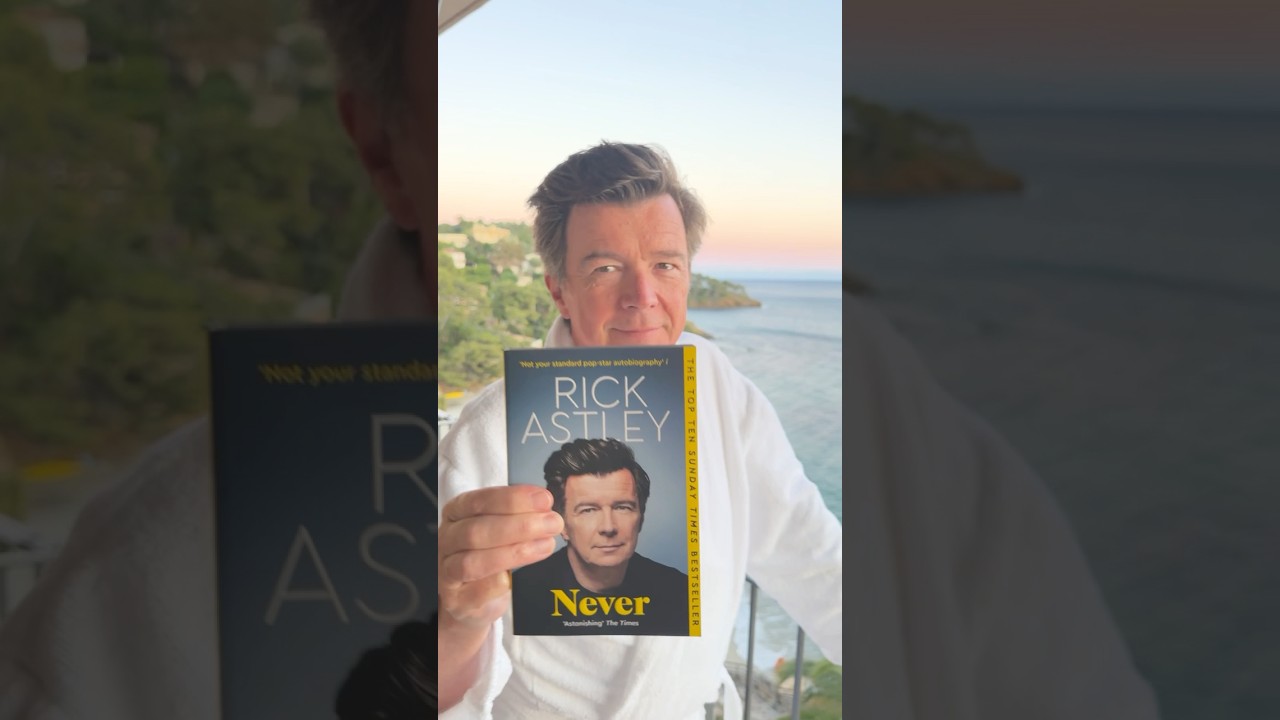 Never: The Autobiography will be available in paperback on the 9th of October 📚