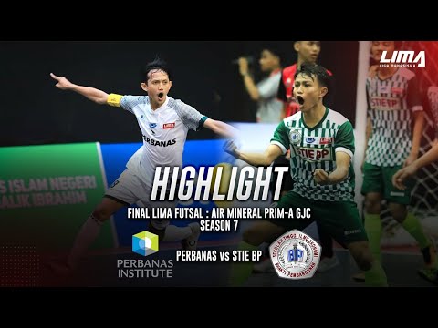 Highlight Final LIMA Futsal GJC Season 7 - PERBANAS vs STIE BP