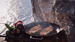 Самый вкусный стейк готовим у моря