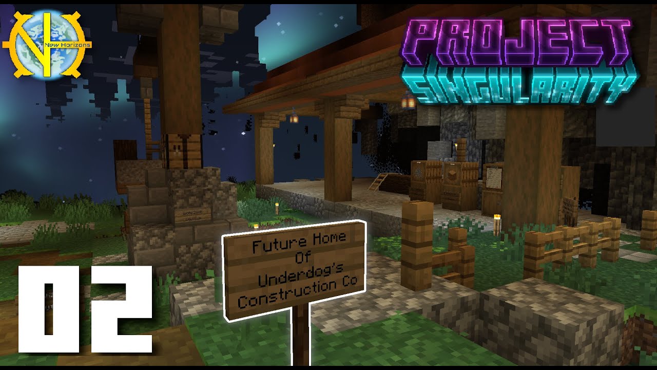 New Shop Beginnings! | GTNH Project Singularity SMP | Ep 2 - YouTube