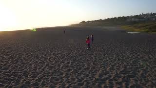 2016 June 21 Kids at Moonstone Beach / Max Ava Olivia