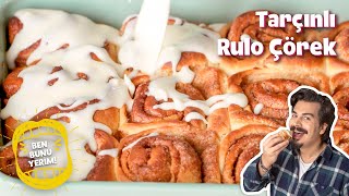 Tüm Dünyanın Bayıldığı Tarçınlı Rulo Çörek Tarifi (Cinnamon Rolls) | #BenBunuYerim 47