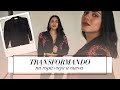 CÓMO TRANSFORMAR ROPA VIEJA A NUEVA! sin maquina de coser