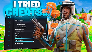 I CHEATED In UNREAL Ranked With REAL Fortnite CHEATS ... 🏆(Ft: BreachCore)