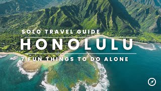 Solo Travel Guide Honolulu : 7 Fun Things to do Alone