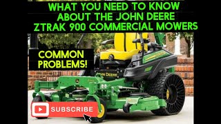 What you need to know about John Deere Ztrak Commercial Mowers