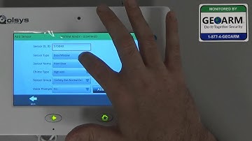 Qolsys IQ Panel : How to Manually Program the QS-1200-P01 Motion Detector with Away Instant