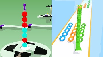 Stack Rider Vs Long Neck Run 🥰🟡🟢 All Levels Gameplay Walkthrough Android, iOS NEW UPDATE!!!