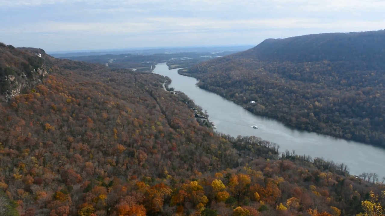 View from Edwards Point, Cumberland Trail, Signal Mountain, Tennessee