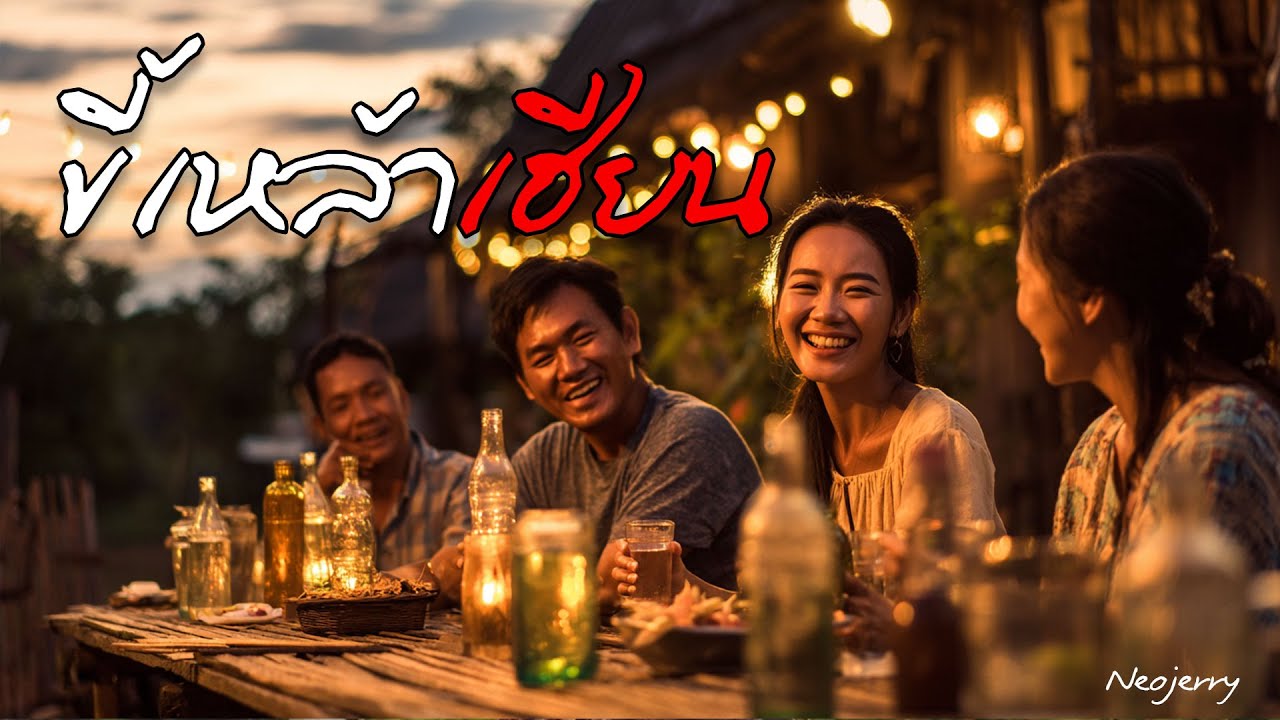 ขี้เหล้าเฮียน – อ้ายมันขี้เมา | ลูกทุ่งอีสานไทบ้าน วงเหล้าแตก ฮักยังบ่ลืม