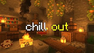 just rest, there is no need to stress... (minecraft ambiance)