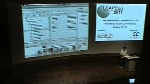 LDAPCon 2011 - "Apache Directory Studio"