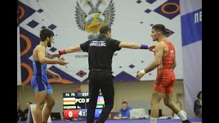 The most brutal fight of the championship of Russia under 24 years. Kudzoev-Arakelyan.