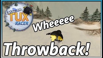 Belly Sliding! | Extreme Tux Racer #ThrowbackThursday
