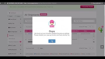 Track Your Shipment: How To Disable Pop-up Blocker On Google Chrome?