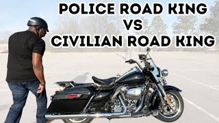 Police Road King vs Civilian Road King - What's the Difference?