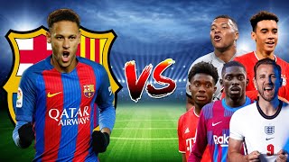 2015 Neymar Vs 2022 Legends Mbappe, Haaland, Messi, Mane, Musiala, Kane